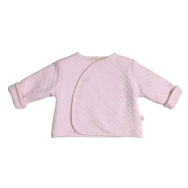Baby girls pique jacket - pink *