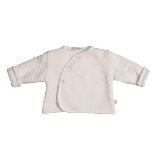 Baby pique jacket - ivory *