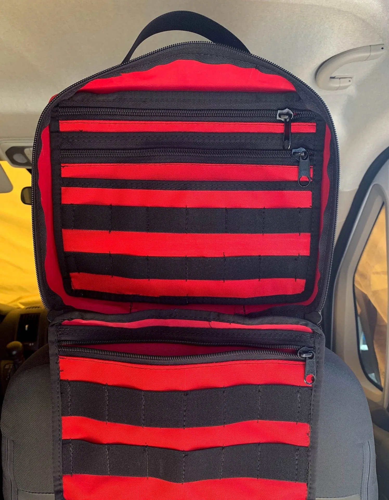 First Aid Kit Headrest Pouch