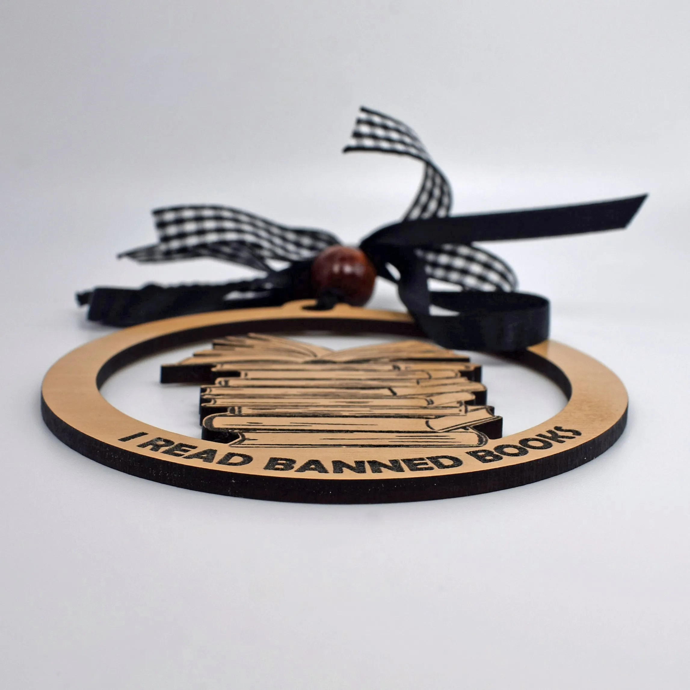 I Read Banned Books Ornament