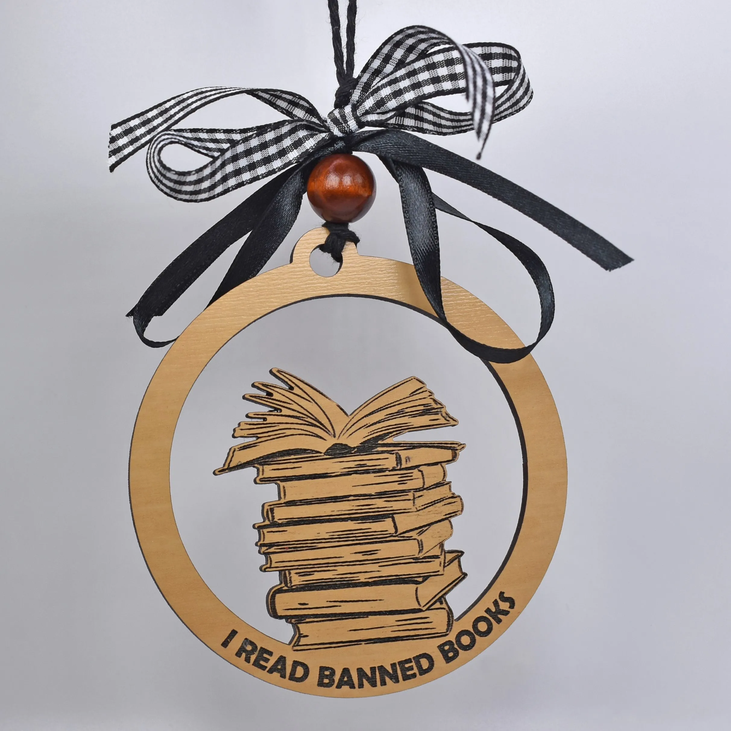 I Read Banned Books Ornament