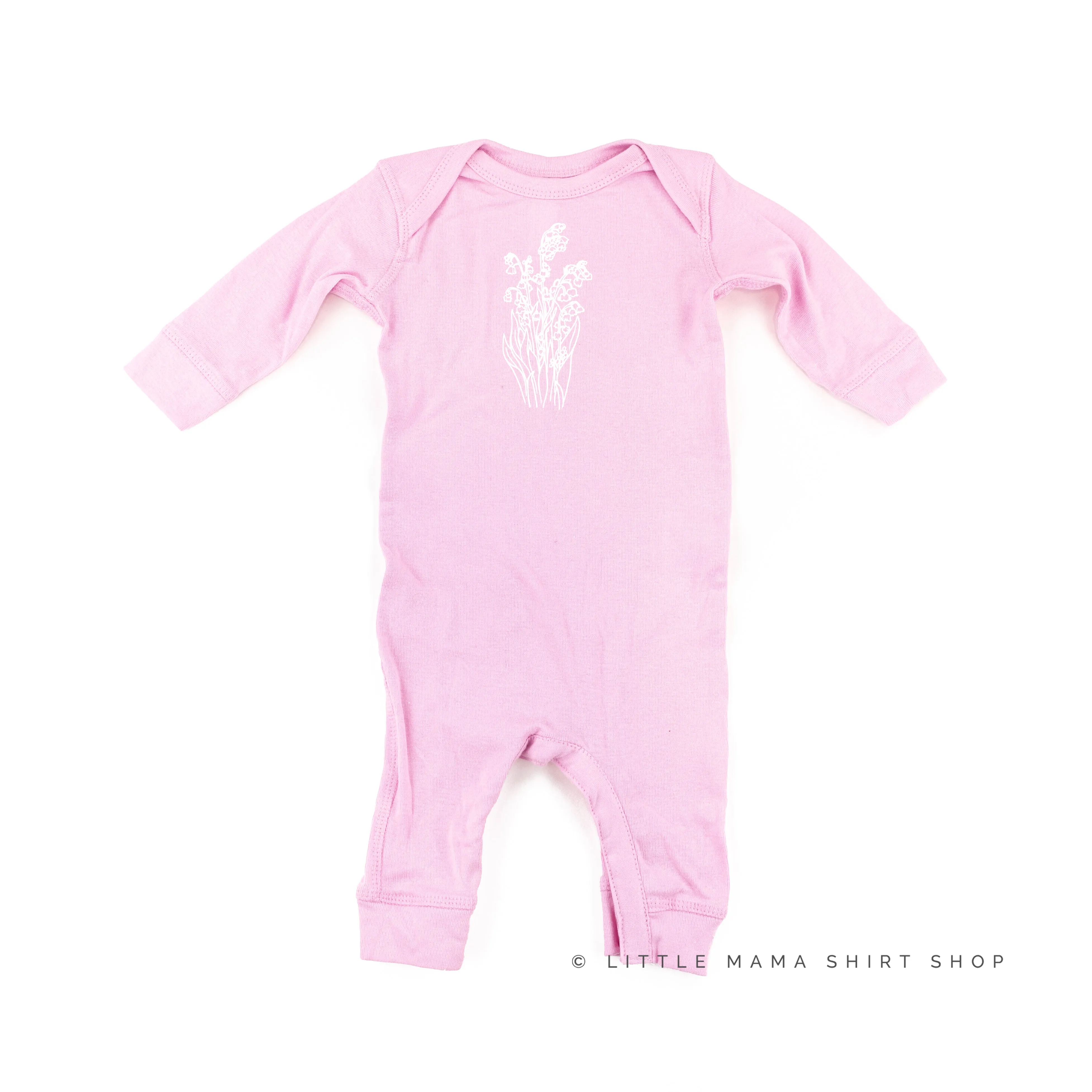 LILY OF THE VALLEY - One Piece Baby Sleeper