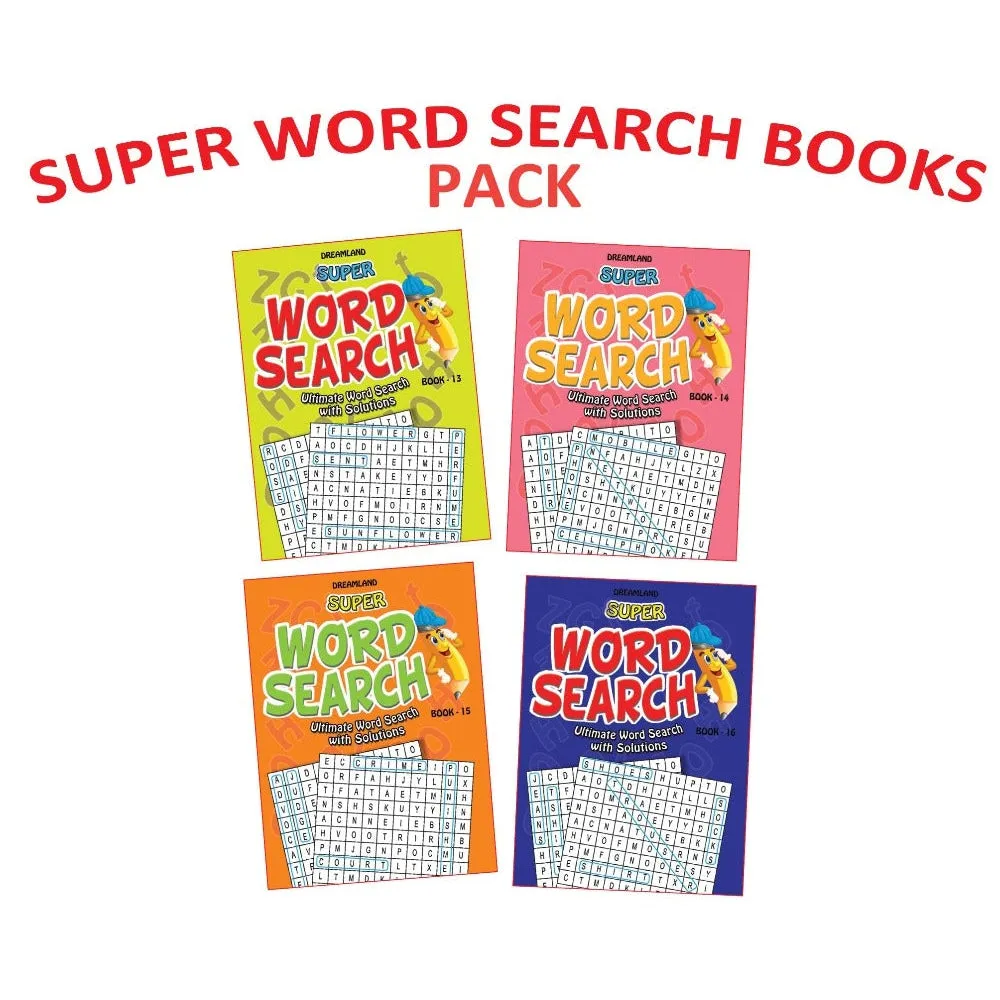 Super Word Search Pack 3 - (4 titles)